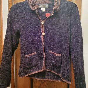 Sundance catalog company hand knitted sweater